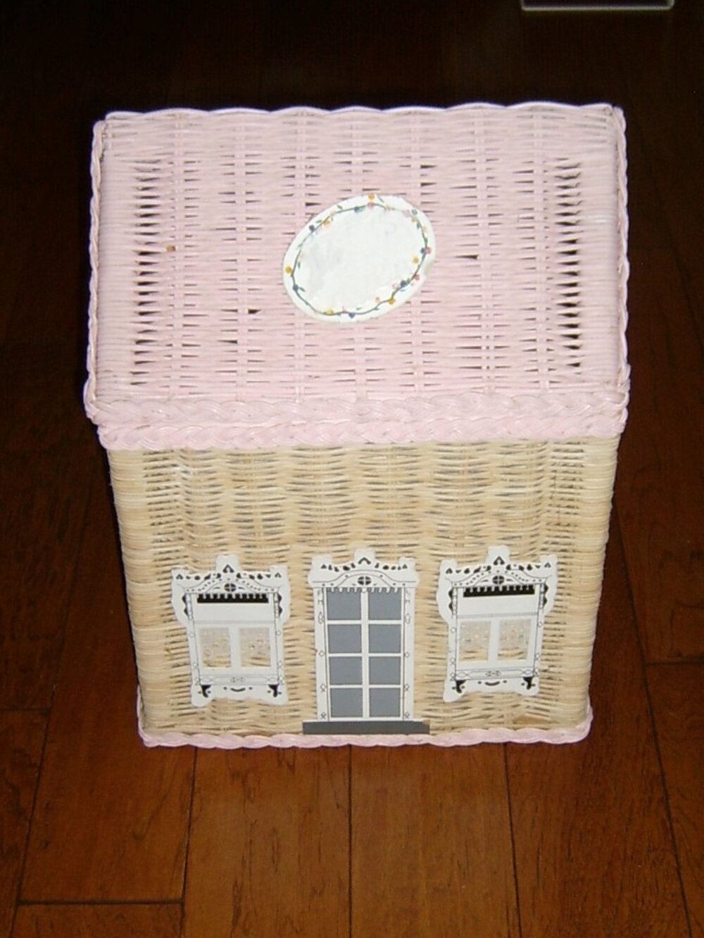 Velveteen Rabbit Girls House Storage basket with Lining